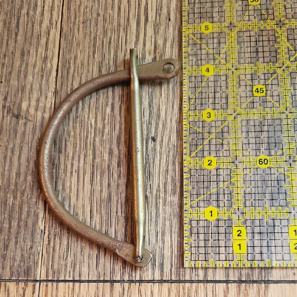 Vintage Metal Clasp, Latch, For Lock